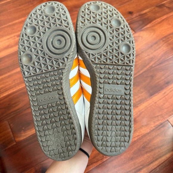 Adidas OG Samba White and Orange Sneakers - Picture 12 of 13